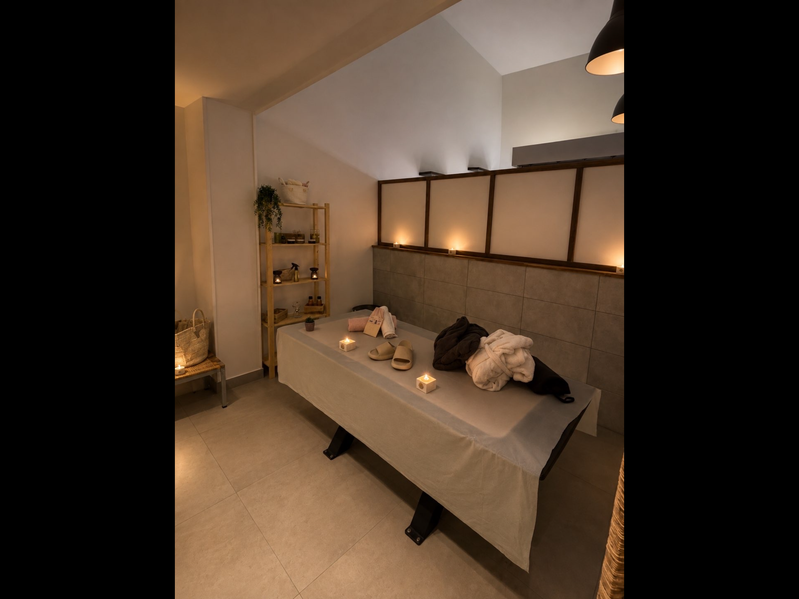 Salle de massage de l’institut Dar Sonia